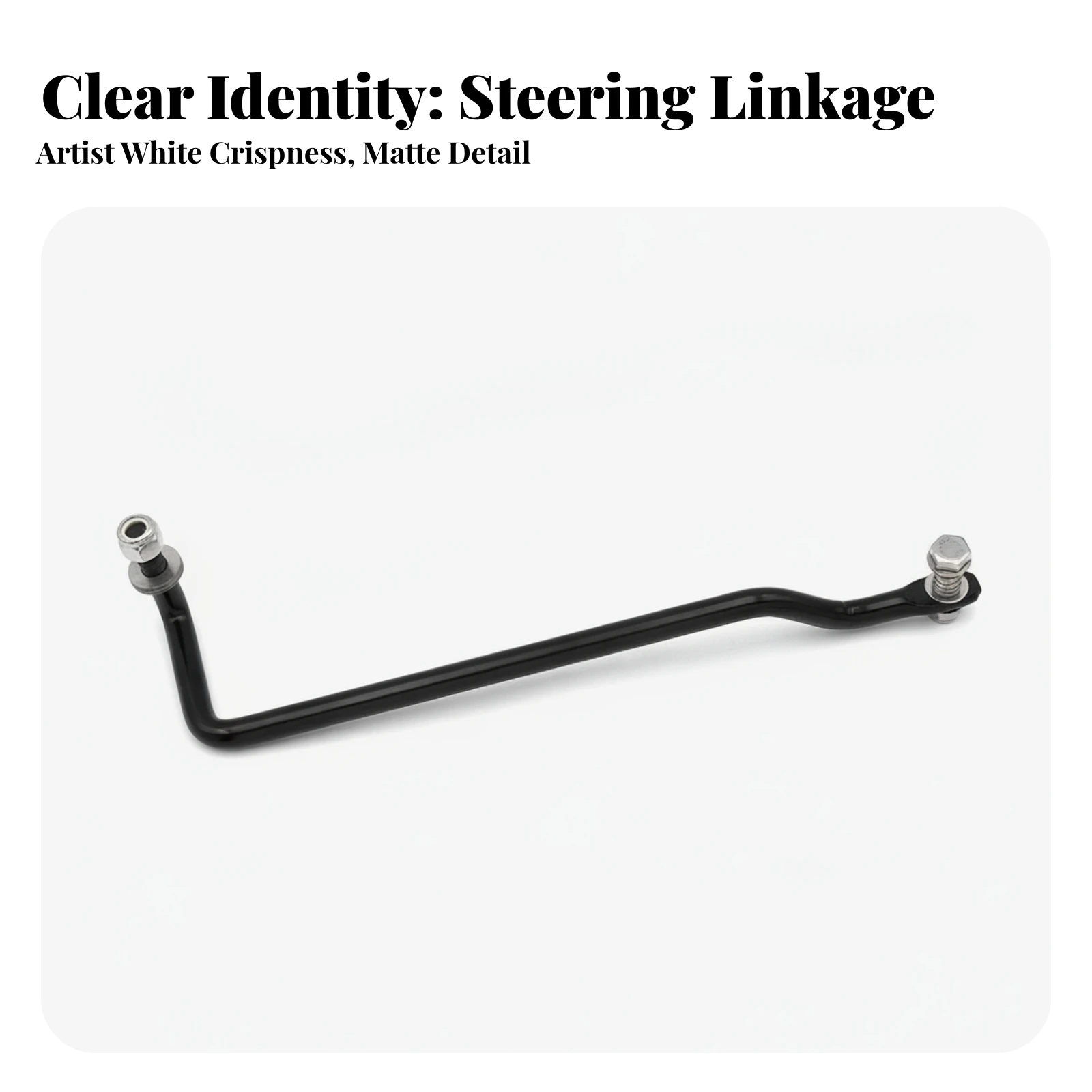 Outboard Motor Steering Link Rod Saltwater-Resistant Outboard Motor Steering Link Hardware Heavy-Duty Reliable for Boat Owners