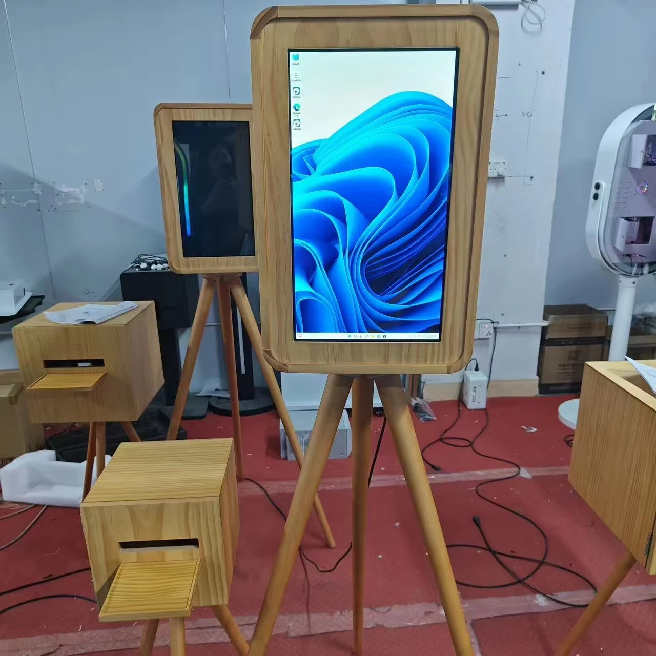 //Custom Photo Booth, Automatic Photo Printer, Suitable For Commercial And Party Use