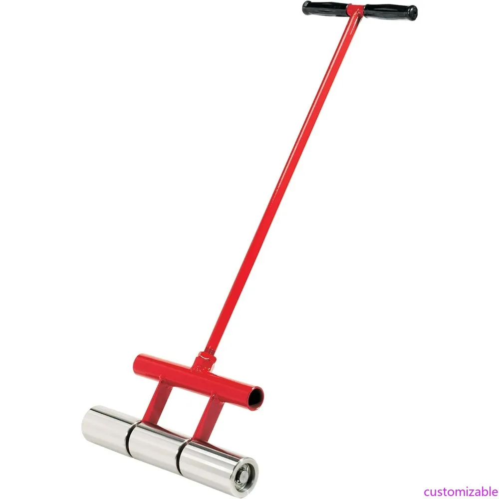 

Lightweight 35-Pound Vinyl, Linoleum, and Carpet Flooring Roller by Roberts with Chrome-Plated Axles and Removable Handles