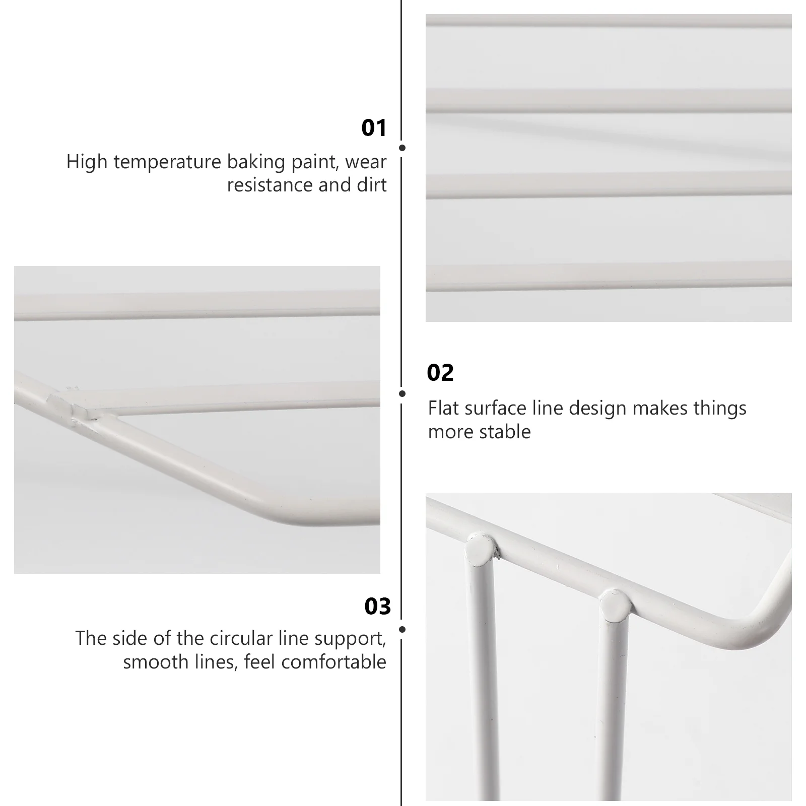 

1Pcs Iron Corner Rack Multi-Layer Double Layer Kitchen Bathroom Storage 2 Tier Household Organizer Shelf