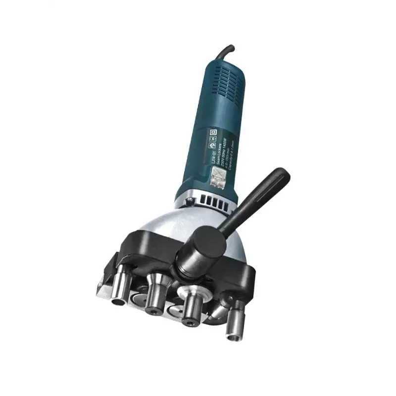 Pressing Machine Round Pipe Square Pipe Edge Sealing Machine 220V 110V Electric Air Duct Seaming Machine Iron Sheet Edge