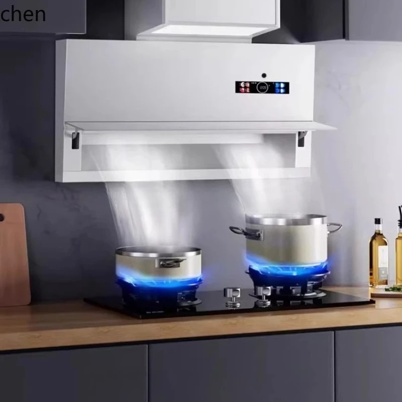 CF-20 Range Hood Large Suction Frequency Conversion Pressurized Range Hood Gas Stove Set