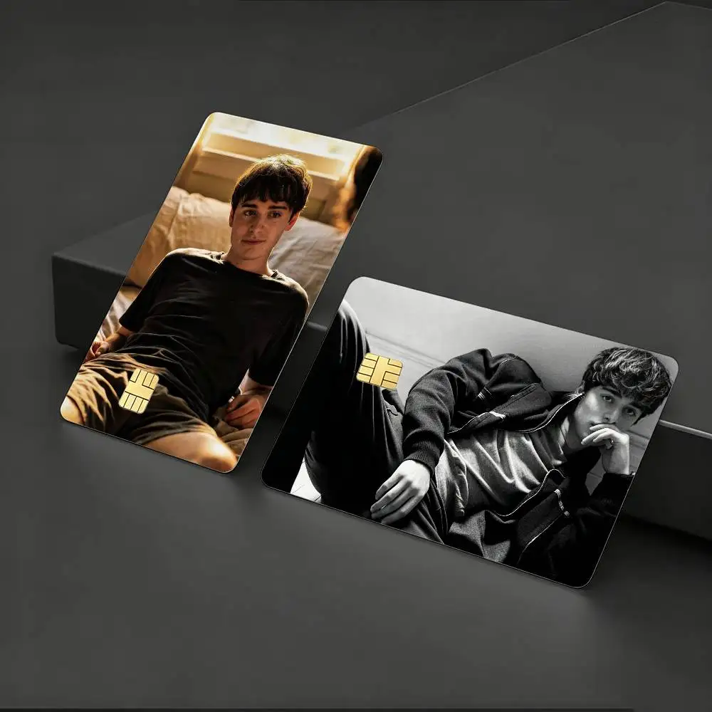 

Noah Schnapp Stranger HD Waterproof Card Skins Protective Stickers for Credit Bank Game Cards