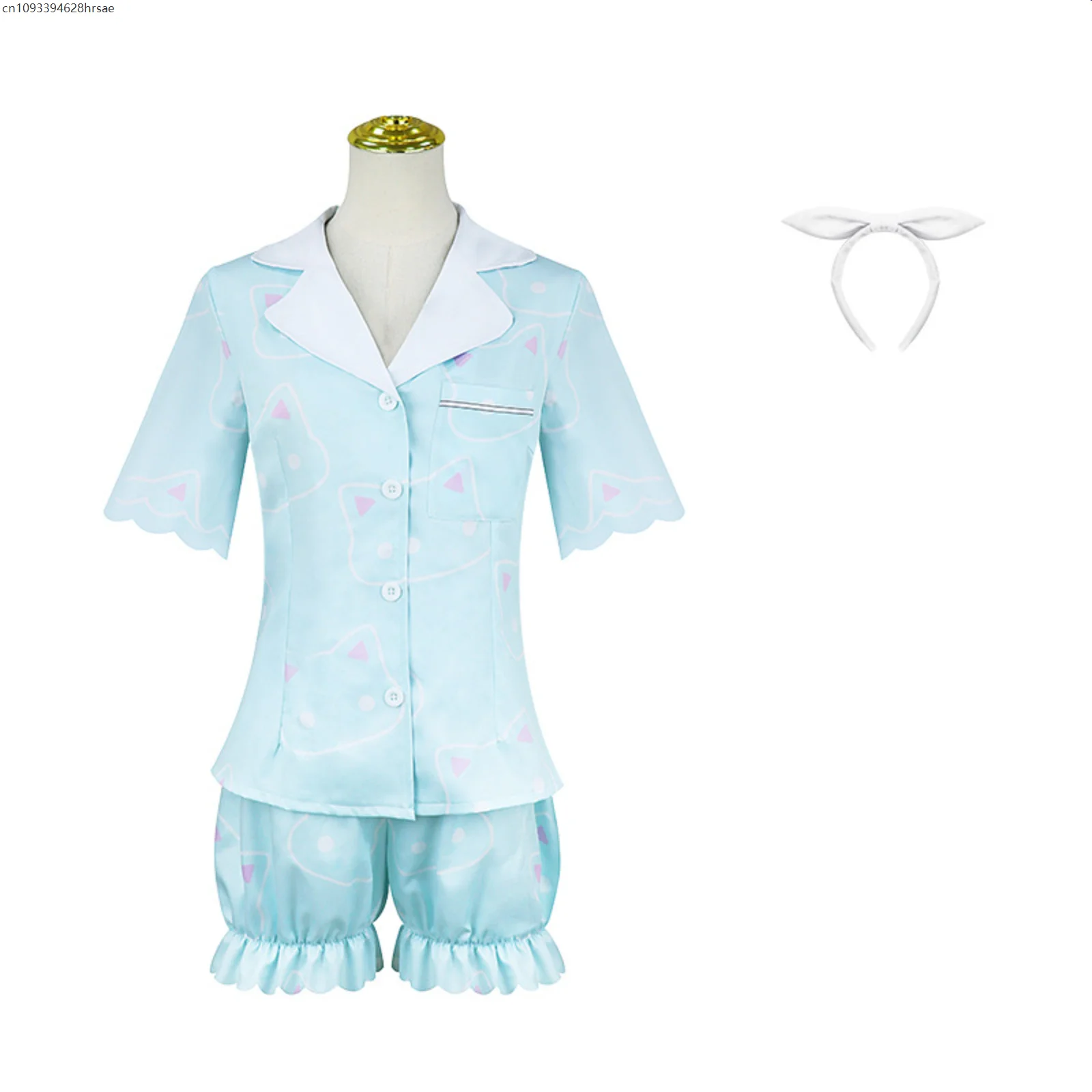 

Game Pajamas Cosplay Costume Fancy Outfit for Women Girls Halloween Carnival Party Uniform Suit 2025
