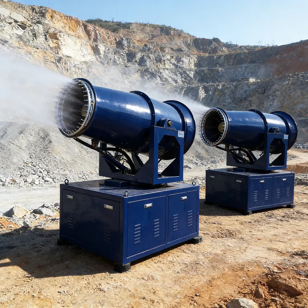 

High Performance Water Fog Cannon Long Range Sprayer for Material Handling Sites