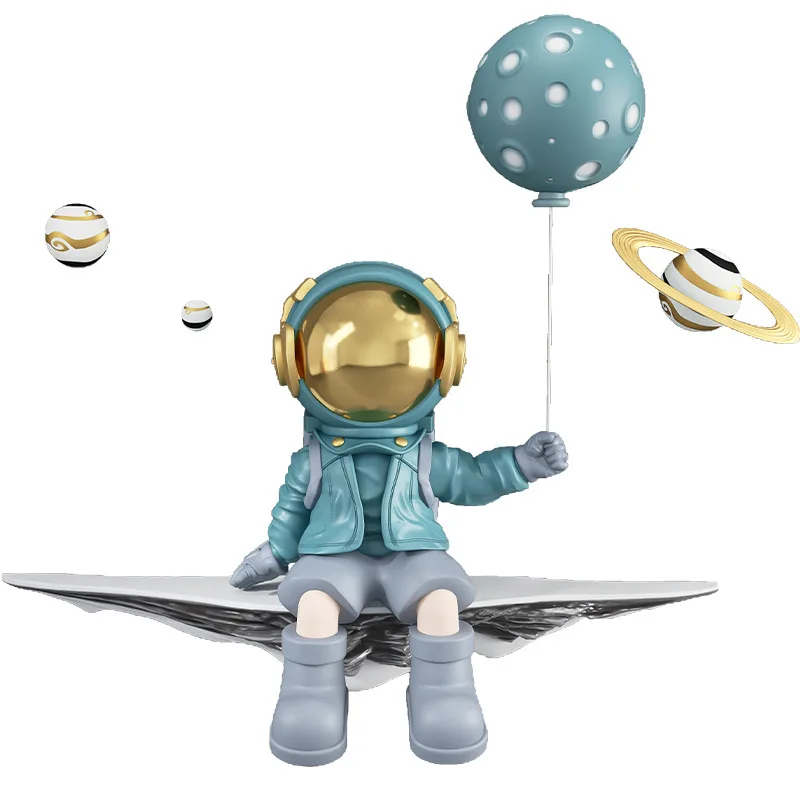 

Astronaut wall hanging, living room TV background wall decoration, pendant astronaut