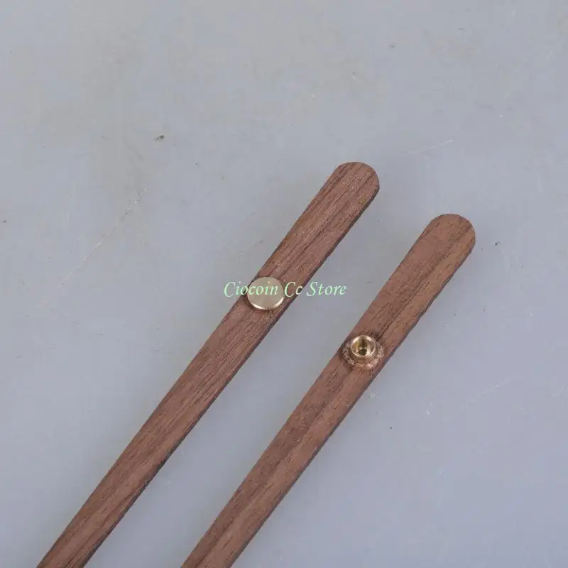 X90F Pack Of 5 Wooden Clock Hands for DIY and Replacement Use On 12 14 inches Clocks