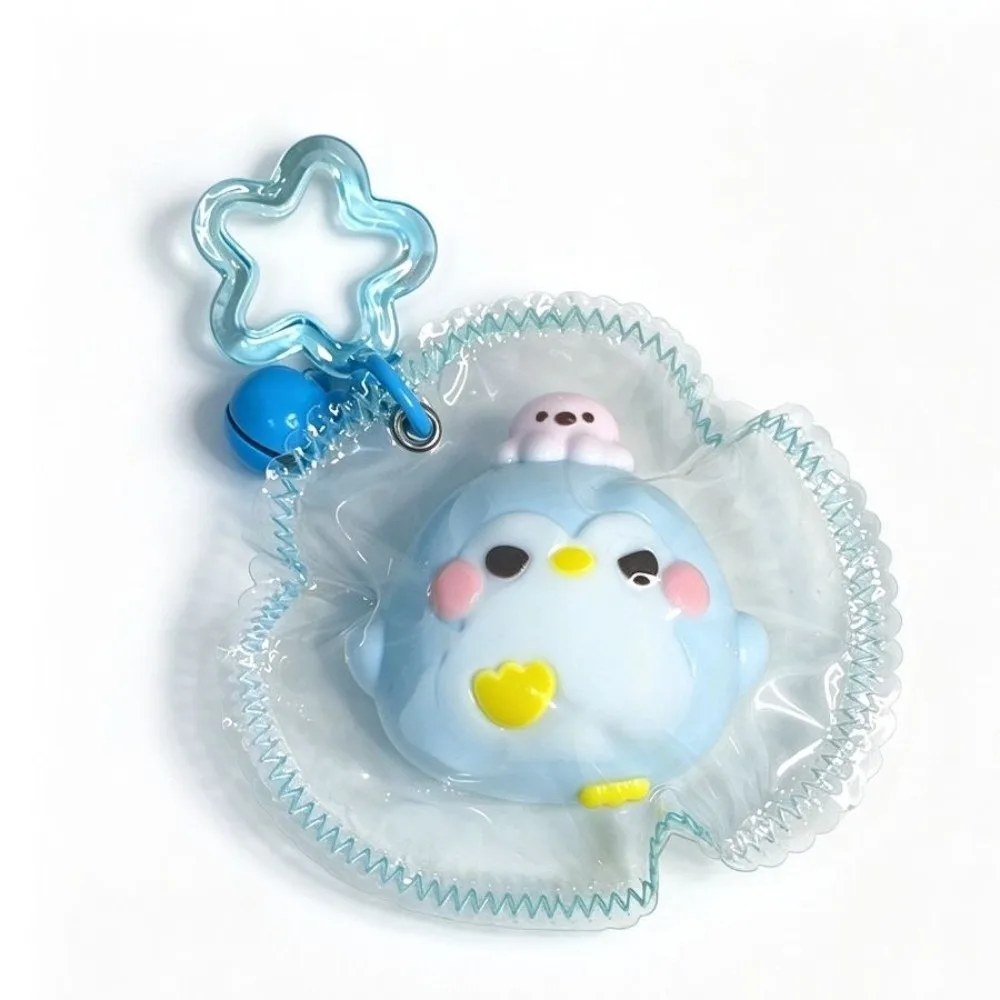 Slow Rising Penguin Squeeze Cream Mud Feel Silicone Material Penguin Squishy Compact Size Soft Texture Penguin Fidget
