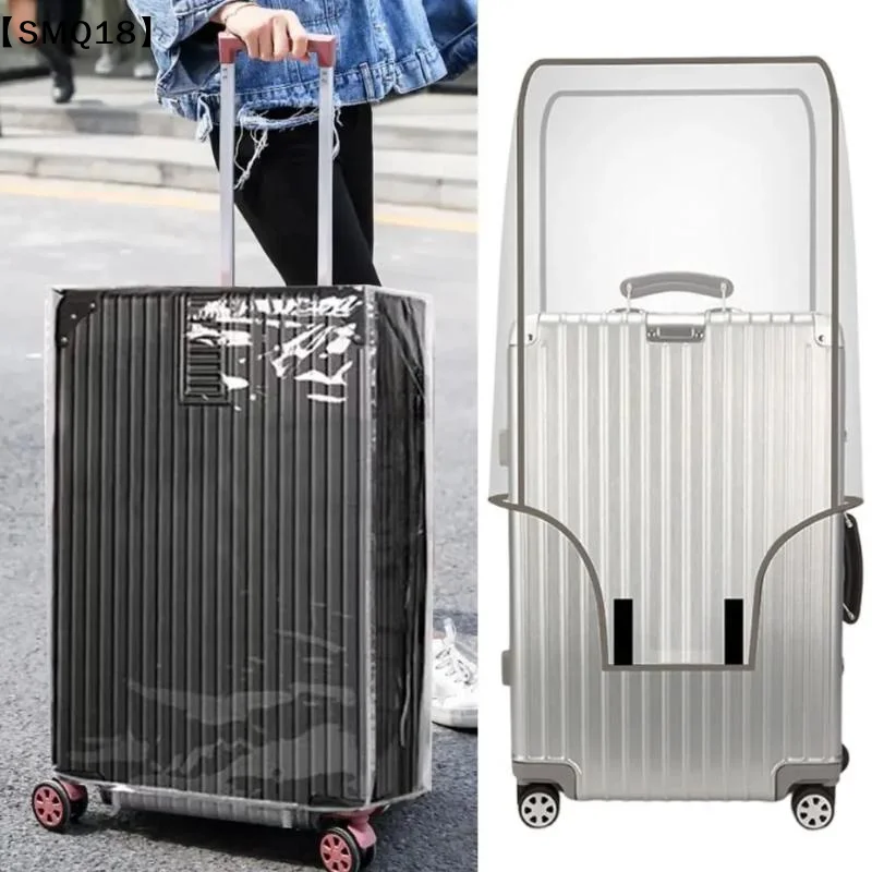 Luggage Protective Cover Transparent - Transparante reiskofferhoes, waterdichte kofferbeschermers, stofdichte beschermhoezen