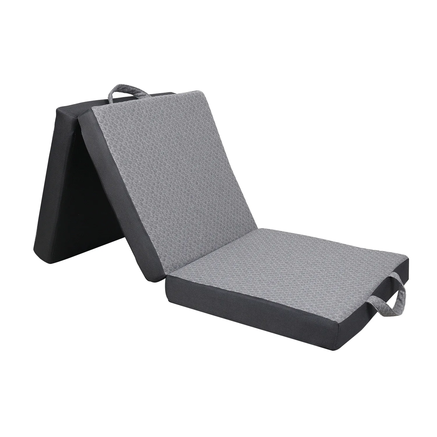 Cross-border new sponge folding mattress camping single mattress lazy mattress student dormitory tri-fold sponge bed