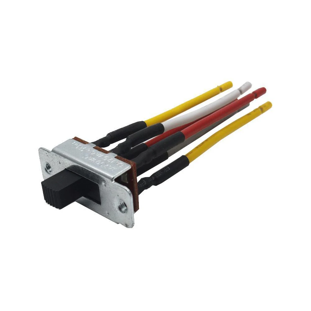 6 Pin Switch ZE-209-22 Replaces SL13B for Ceiling Fan 3A 250VAC/6A 125VAC Double Pole/Double Throw Slide Switch Transfer Switch