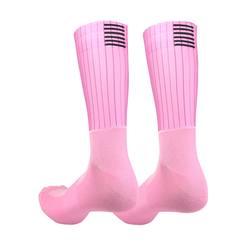 Cool New Cycling Socks Summer Breathable Non-slip Silicone Pro Competition Aero Sports Bike Running Socks Calcetines Ciclismo