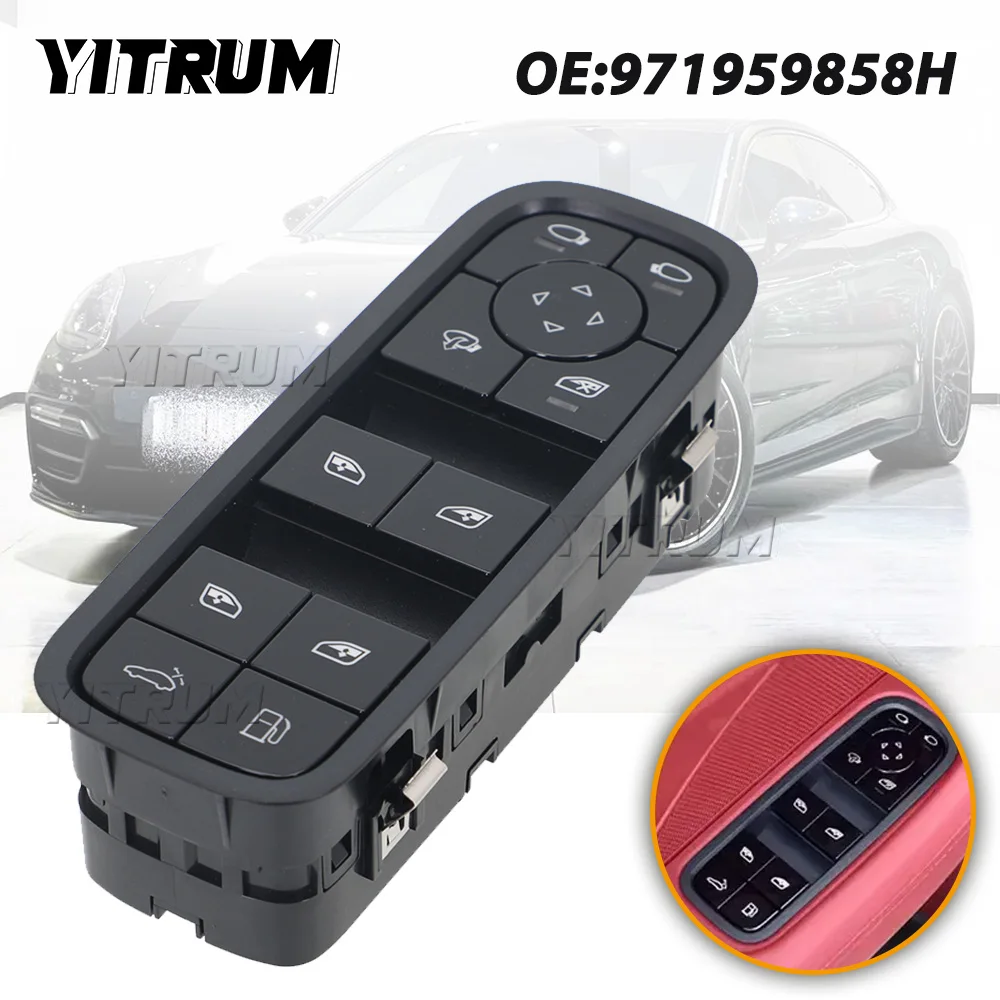 

YITRUM для Porsche Panamera Cayenne, кнопка главного переключателя окна 971959858H