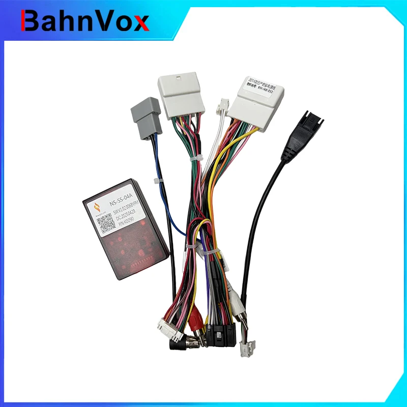 

For Nissan X-Trail Qashqai Kicks J10 J11 NP300 Cable 16 Pin Plug Wiring Harness SIMPLE CANBUS Decoder Box Adapter Android Radio