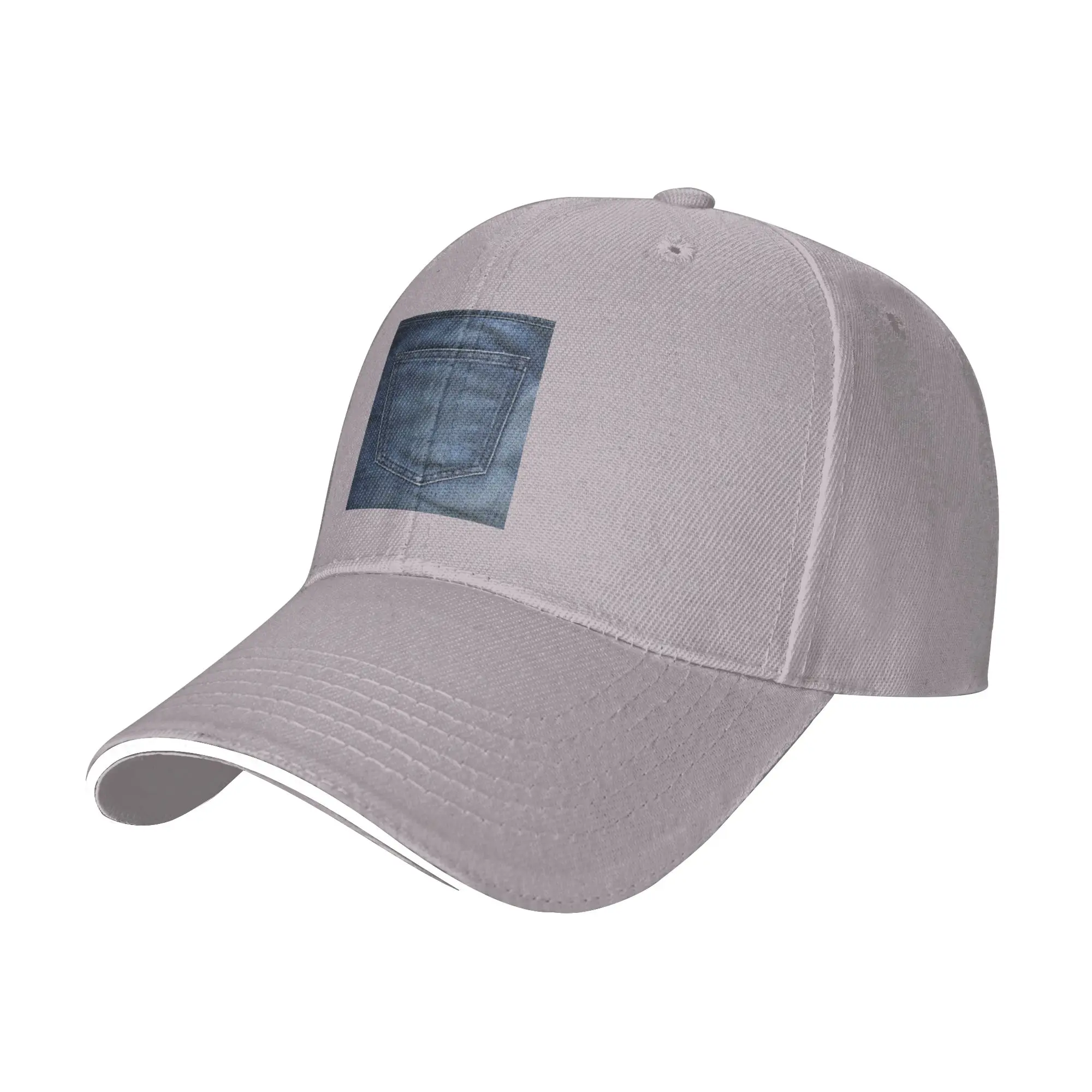Denim  Cap Fashion Casual Baseball Caps Adjustable Hat Hip Hop Summer Unisex Baseball Hats Customizable Polychromatic