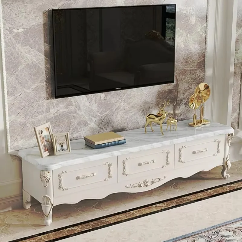 Bedroom High Handles TV Table Storage Floor Beige Modern Doors TV Table Caninet Cheaper Muebles Salon Moderno Home Furniture