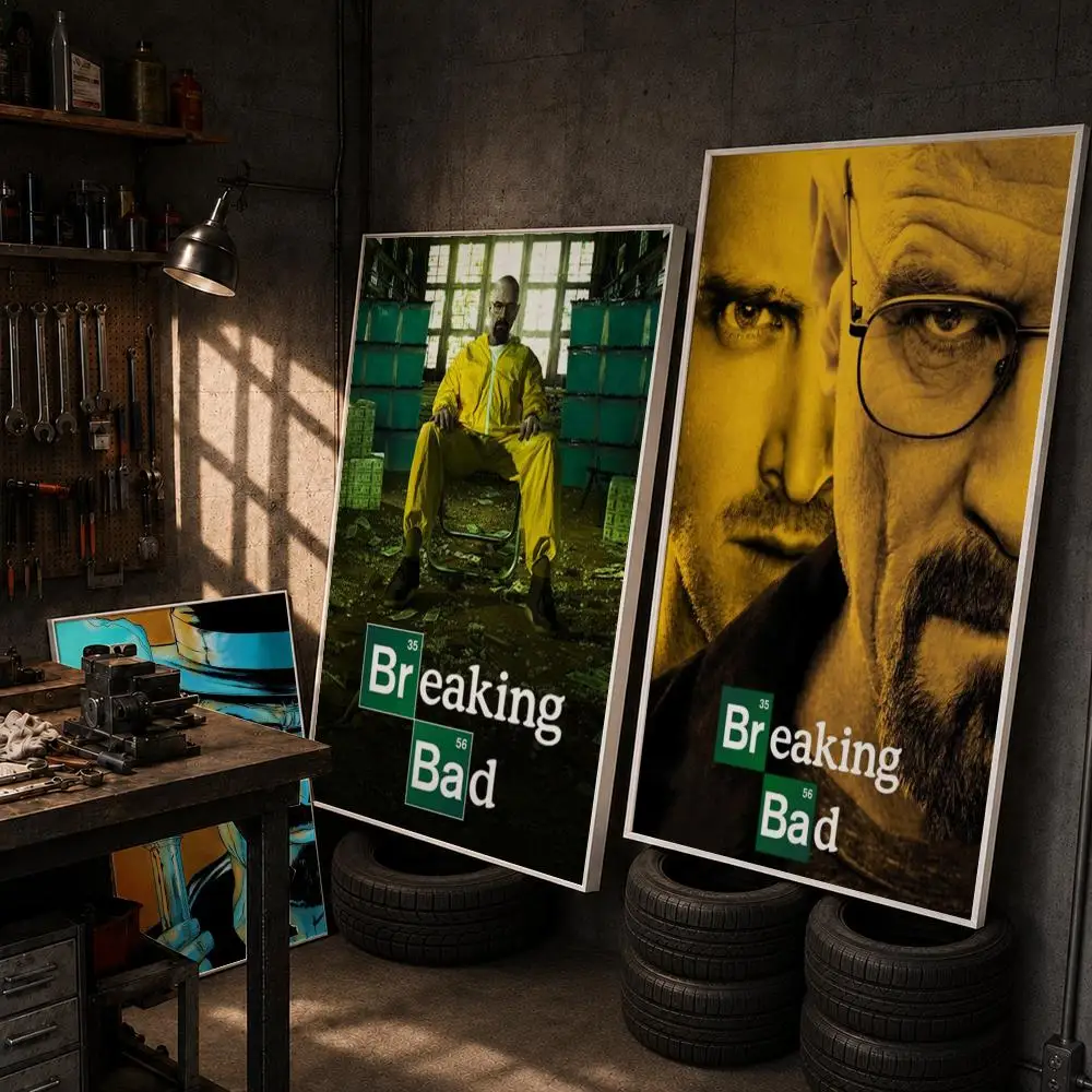 TV B-Breaking Bad Poster HD Room Decor Home Decoration Interior Wall Art Printing Waterproof Garage Party BedRoom Gift