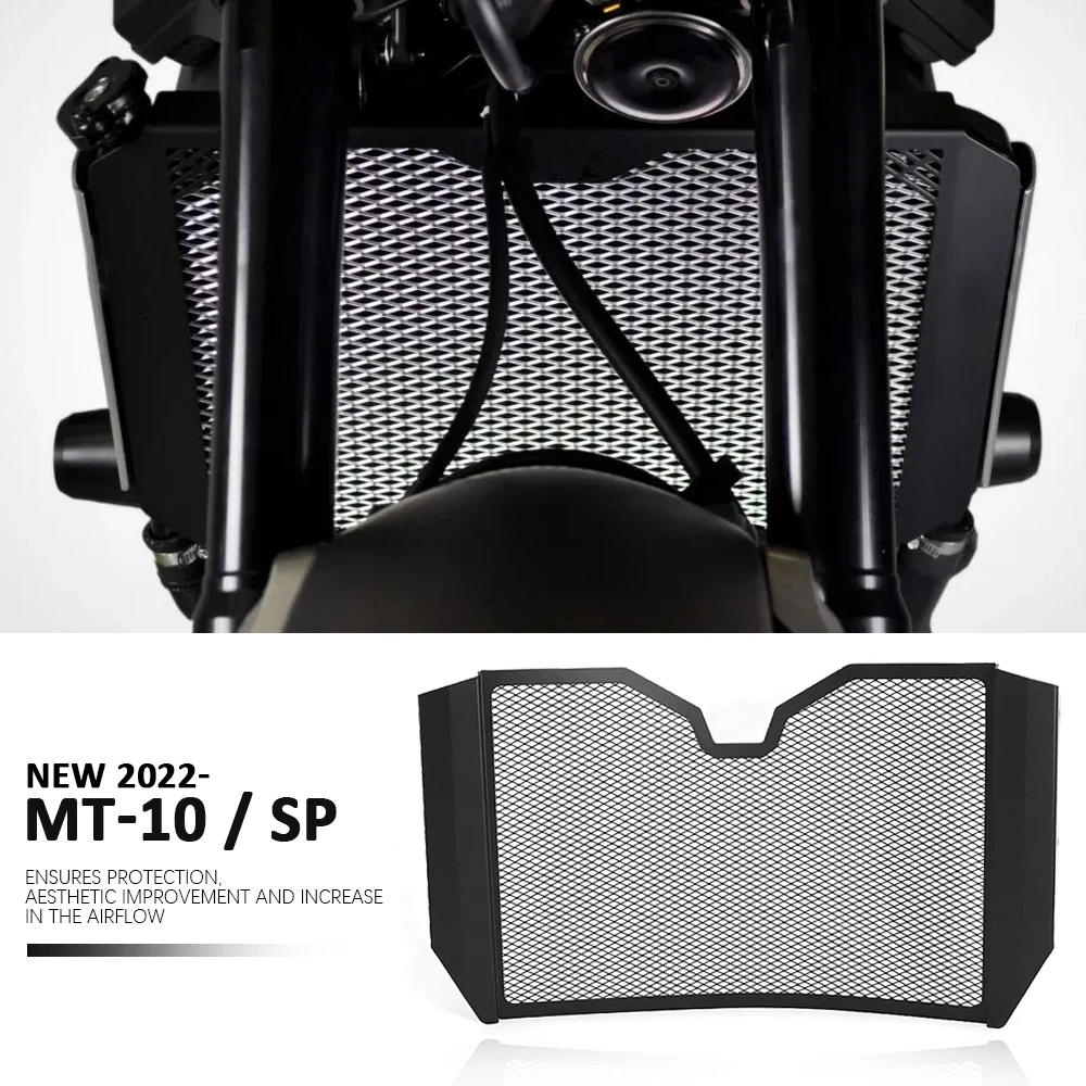 

New 2022 2023 Radiator Grille Guard Cover Protector Tank Net Grill Protection For Yamaha MT10 MT 10 MT-10 SP mt10