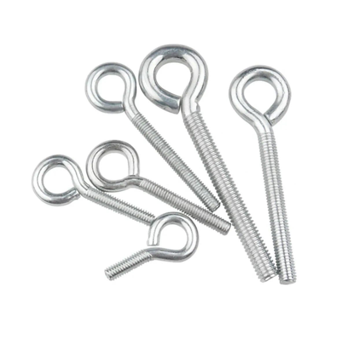 304 Stainless Steel Sheep Eye Screw  / Ring Hook M3M4M6M8M10