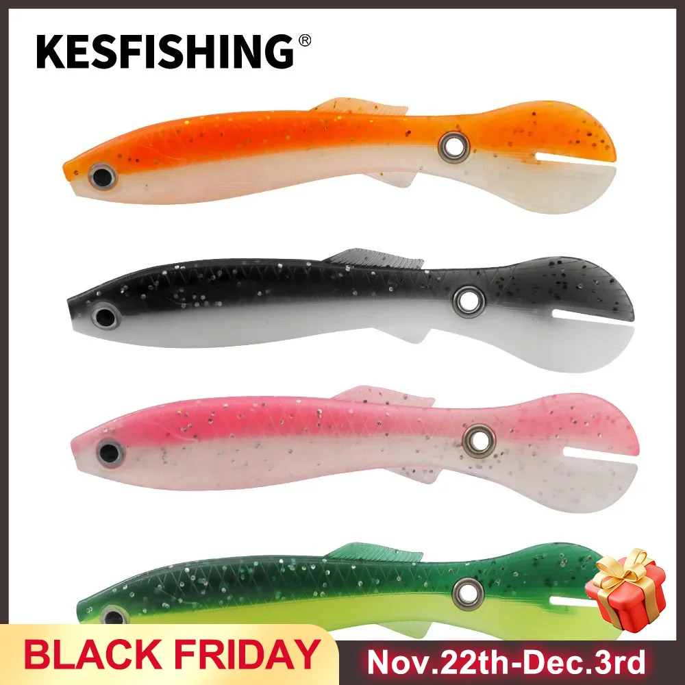 KESFISHING Bionic Loach 10cm 6g Pesca Silicone Simulation Fish Bait Living Death Swing Isca Artificial Fishing Lures Tackle