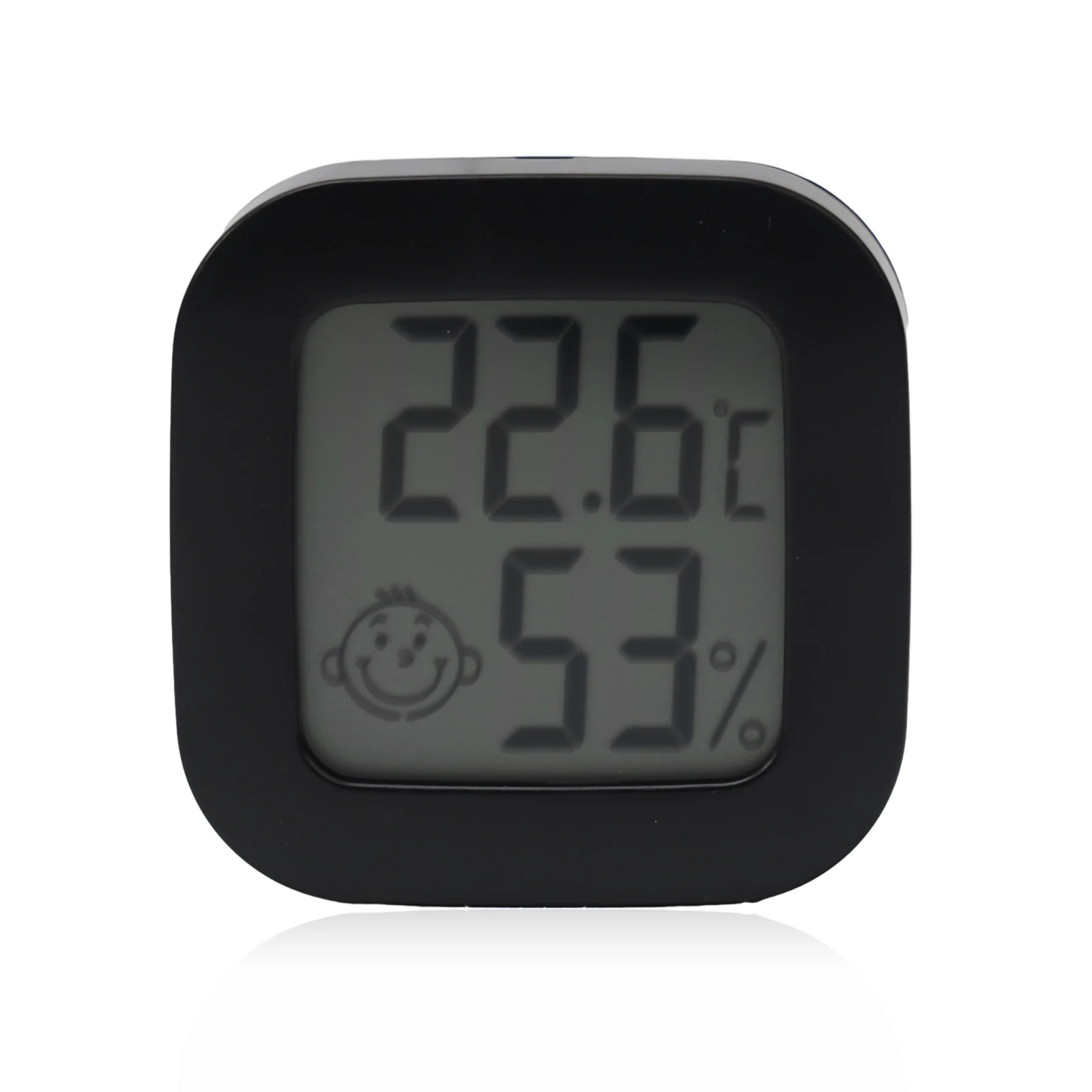 2pcs Thermo-hygrometer Langlebig Praktisch Temperature -50 70 Black Digital Exquisite Garden D cor Humidity Display