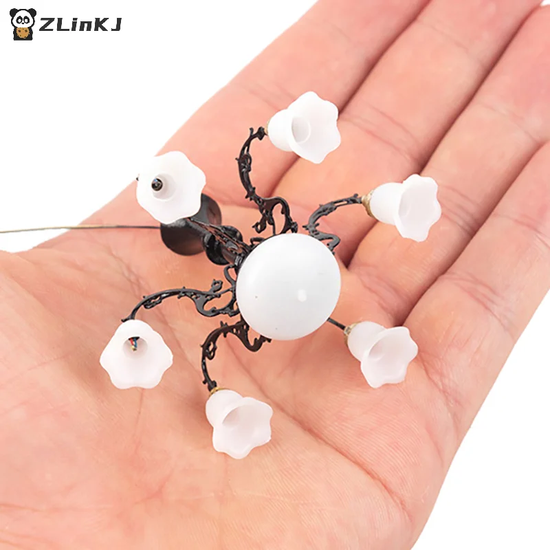 

▶ 1 шт. миниатюрная светодиодная лампа для потолка, стены или стола для кукольного домика – яркое миниатюрное освещение для декора дома