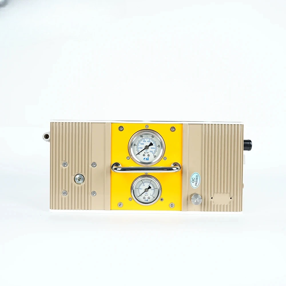 electric free micro hydraulic station, No electronic components,pneumatically driven,adjustable clamping force, maxpressure 25MP