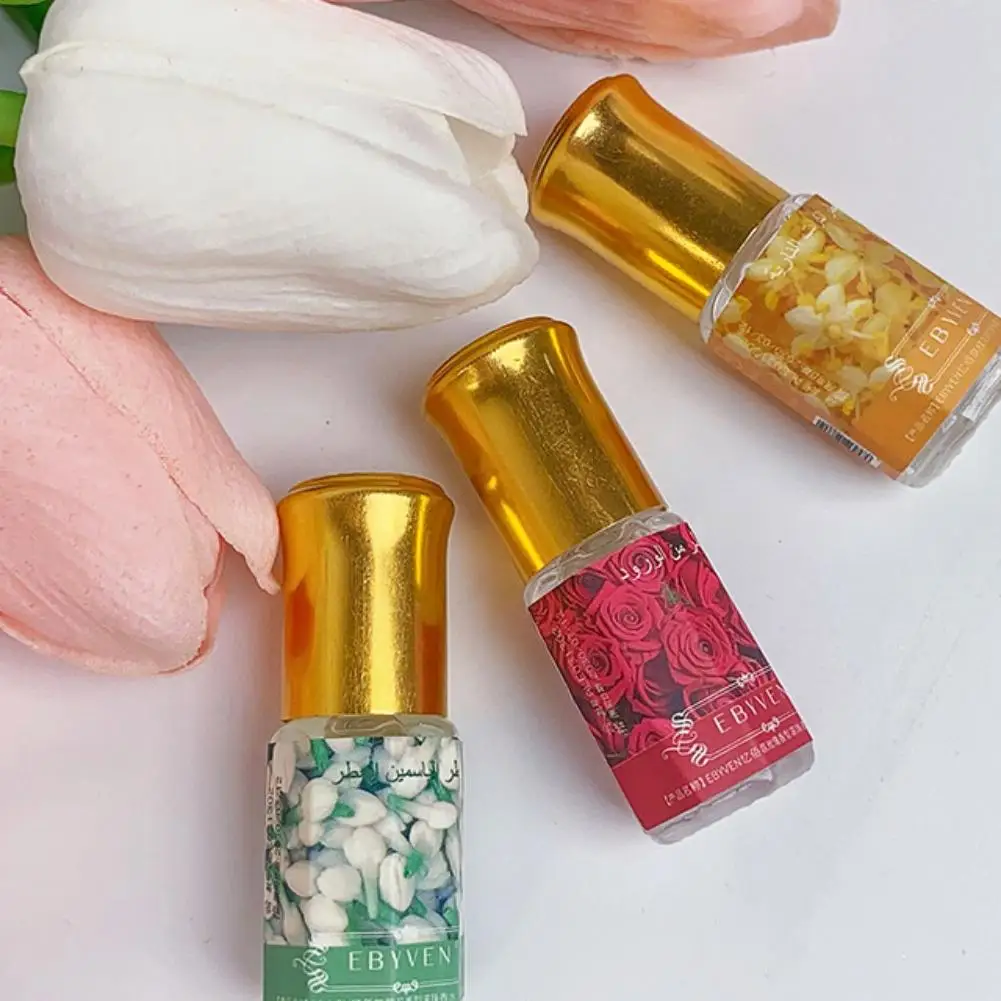 Arabian Jasmine Roll On Perfume Oil Long Lasting Floral Fragrance for Women and Men with Botanical Oils for Daily Wear view 3