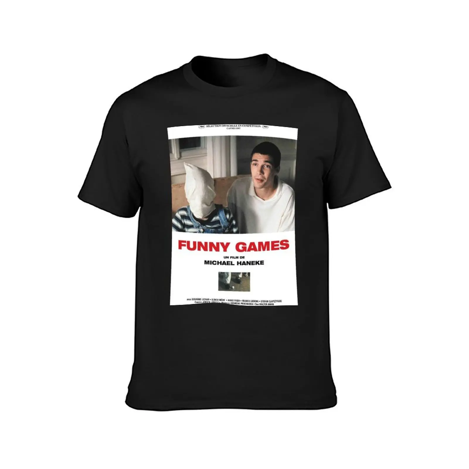 Funny Games - Movie T-Shirt Short sleeve tee summer tops men clothing