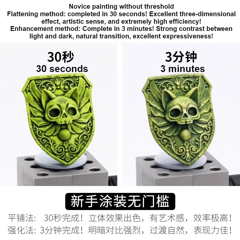 Model Water-based Comparison Pigment Comparison Paint Hand-painted Coloring Coating Ship Model Gundam Figurine Coloring