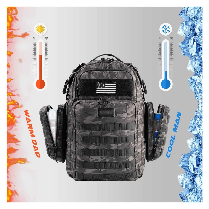 Tactical Backpack for Men Outdoors Multifunctional Capacity Waterproof Outdoor Sport Hiking Camping Hunting Travel Backpack Bags