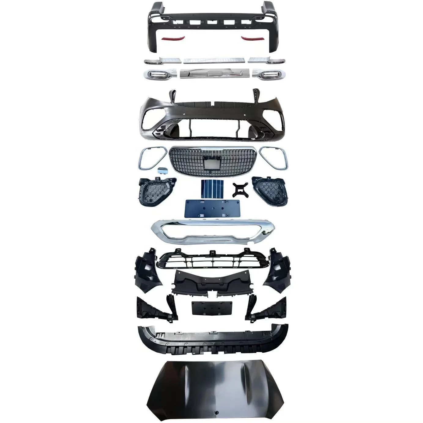 

2025 New Style Bodykit for 2014-2024 V Class Metris Vito W447 W448 Upgrade to Style Full Body Kit