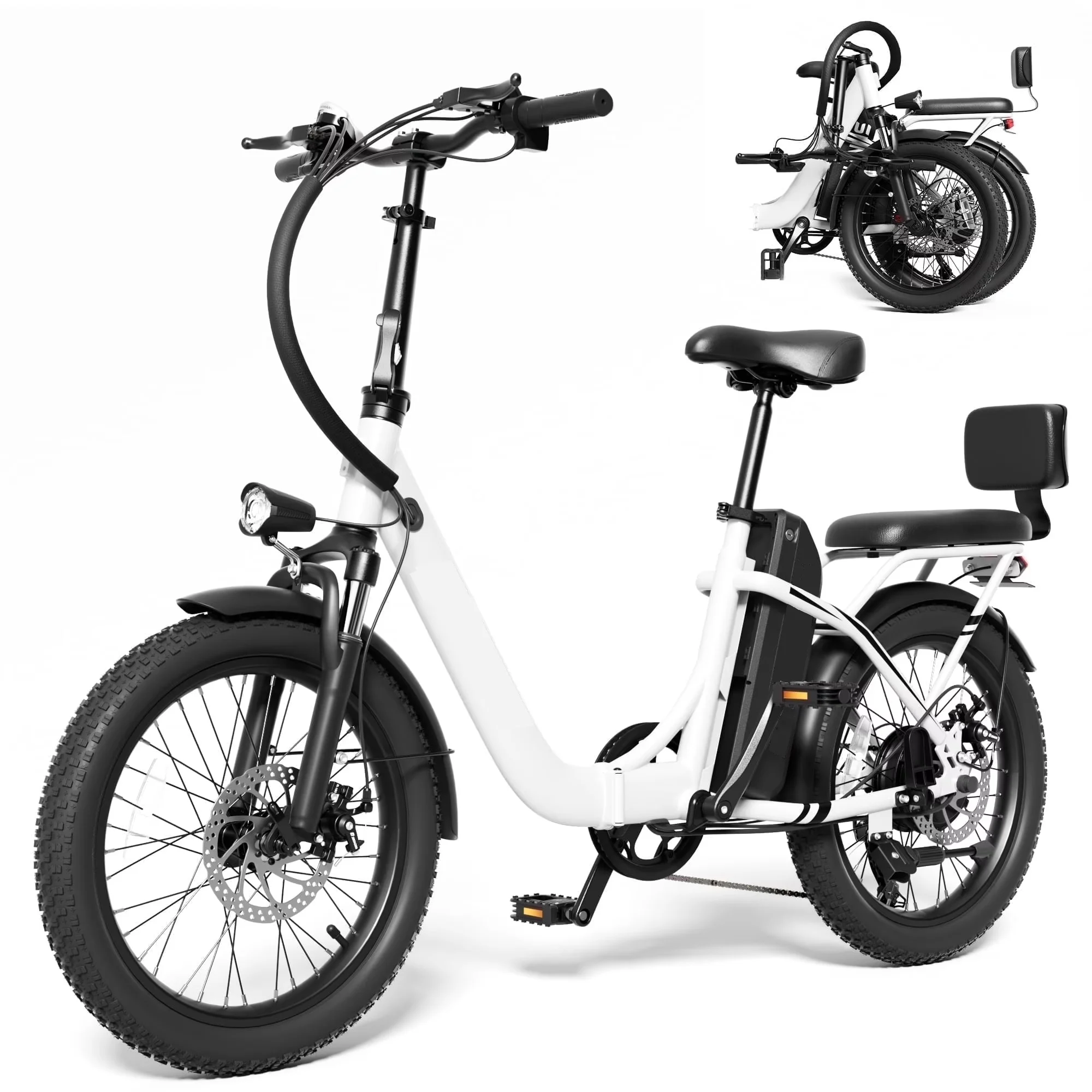 

OBX Folding Ebike A04 Warehouse Womens Electric Bike High Speed 45KM/H E-Bike With Fat Tire Motor For Adults