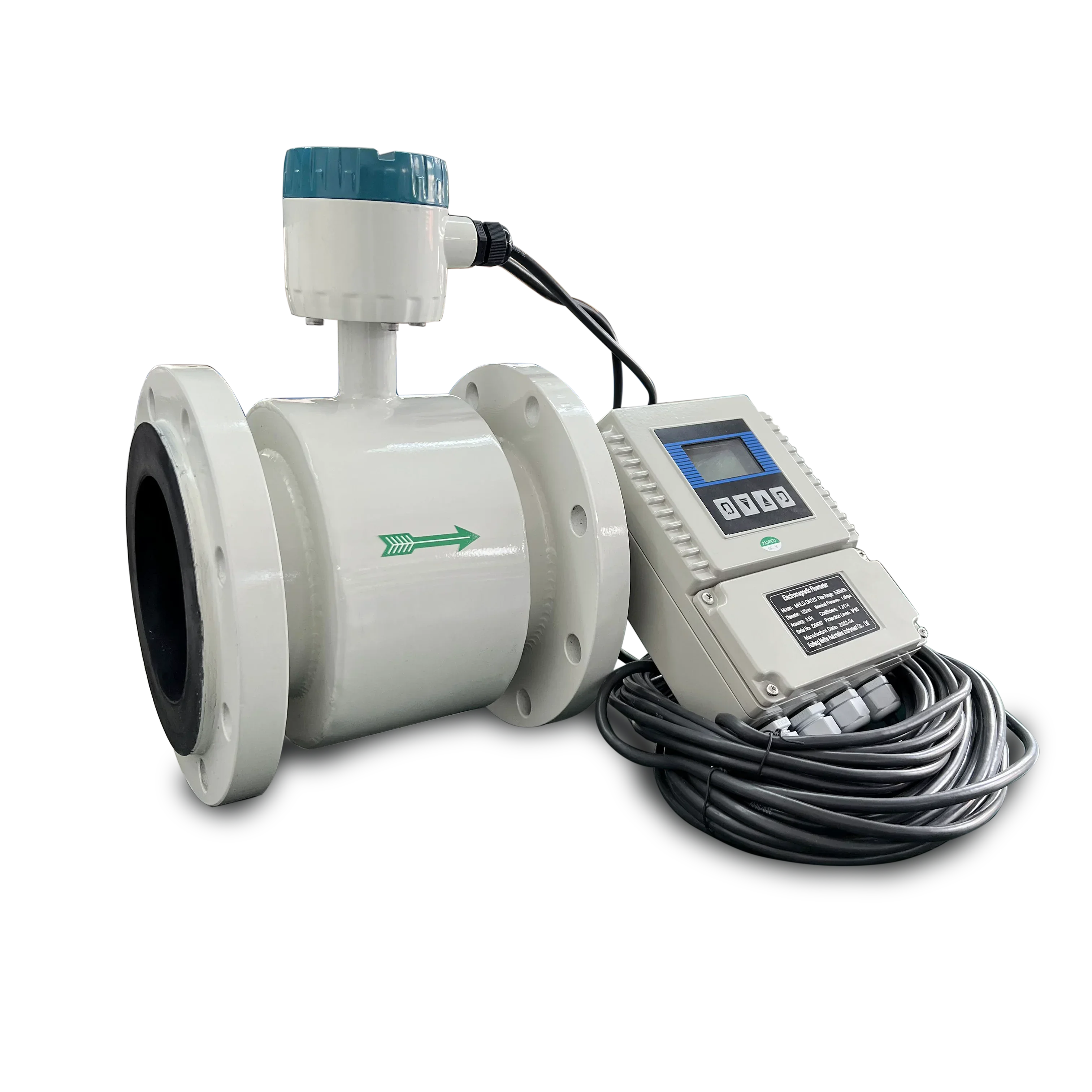 Split Type Industrial Remote Reading Clamp On Rs485 Electromagnetic Flow Meter