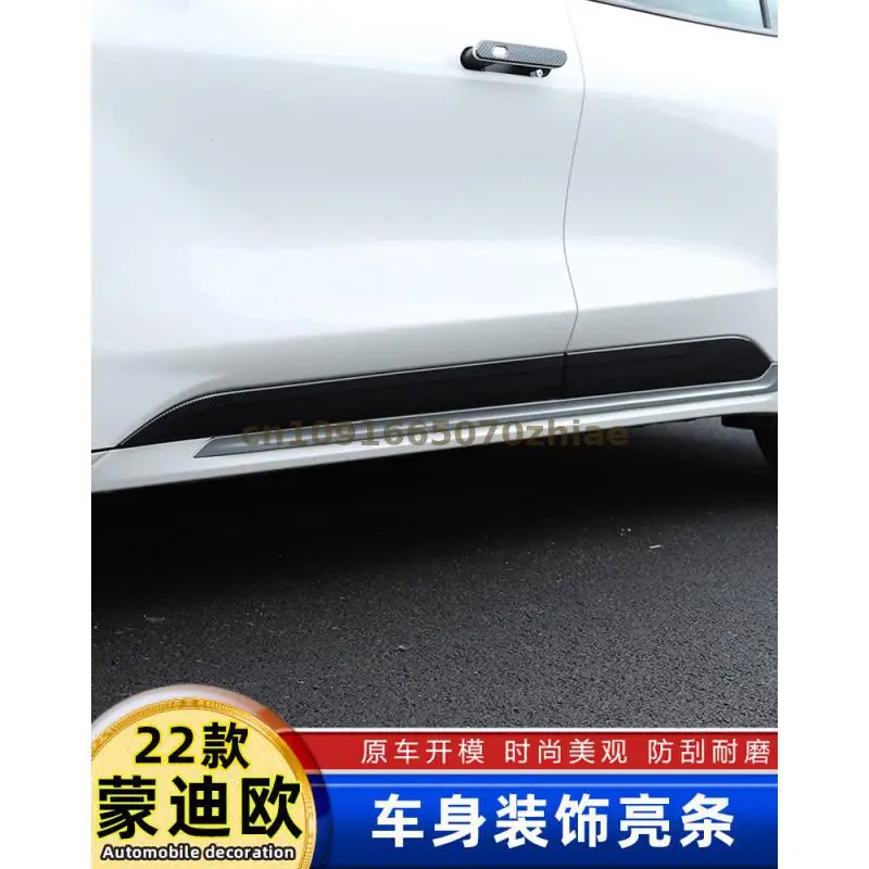 For Ford Mondeo/fusion 2022 2023 2024 ABS Side Door Body Molding Cover Trim Side Door Protective Trim Accessories