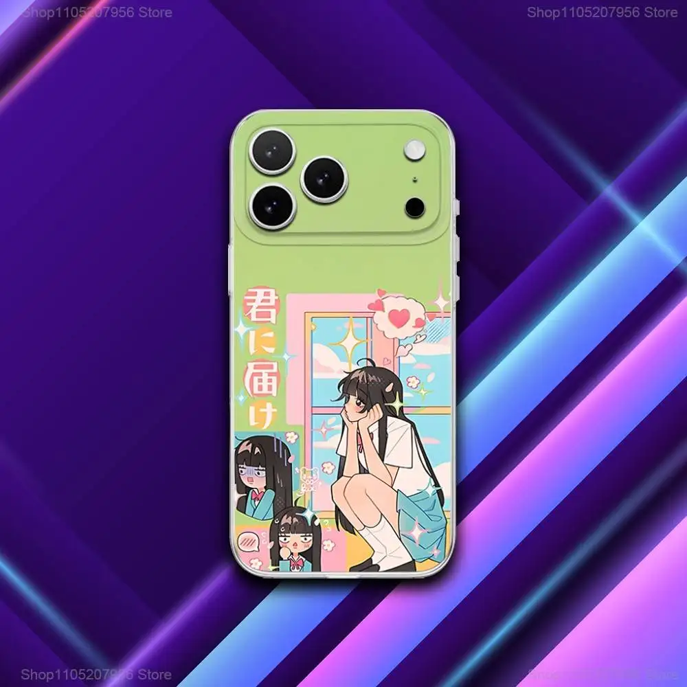 K-Kimi ni Todoke S-Sawako غطاء هاتف مغناطيسي بلوري لهاتف iPhone 17,11,16,12,15,14,13,Pro,Plus,E,Max,Air,Mini