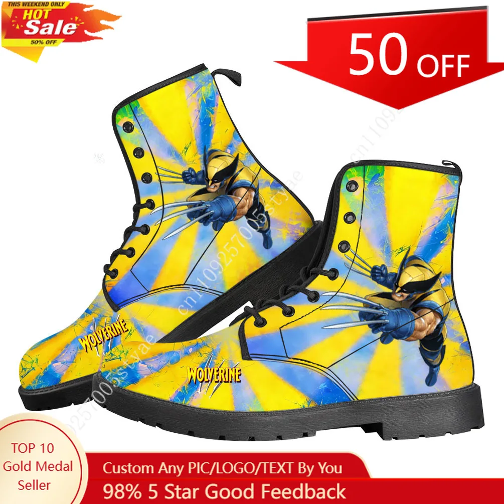 

Marvels Wolverine Casual Boots Mens Womens Customize Made Boots High-quality lightweight Boots