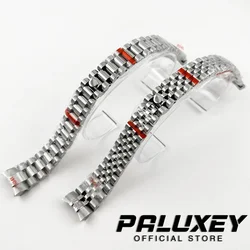 High Quality 17mm 904L Presidential Bracelet Watch Band Solid Stainless Steel Strap For 31mm NH05 NH06 Case