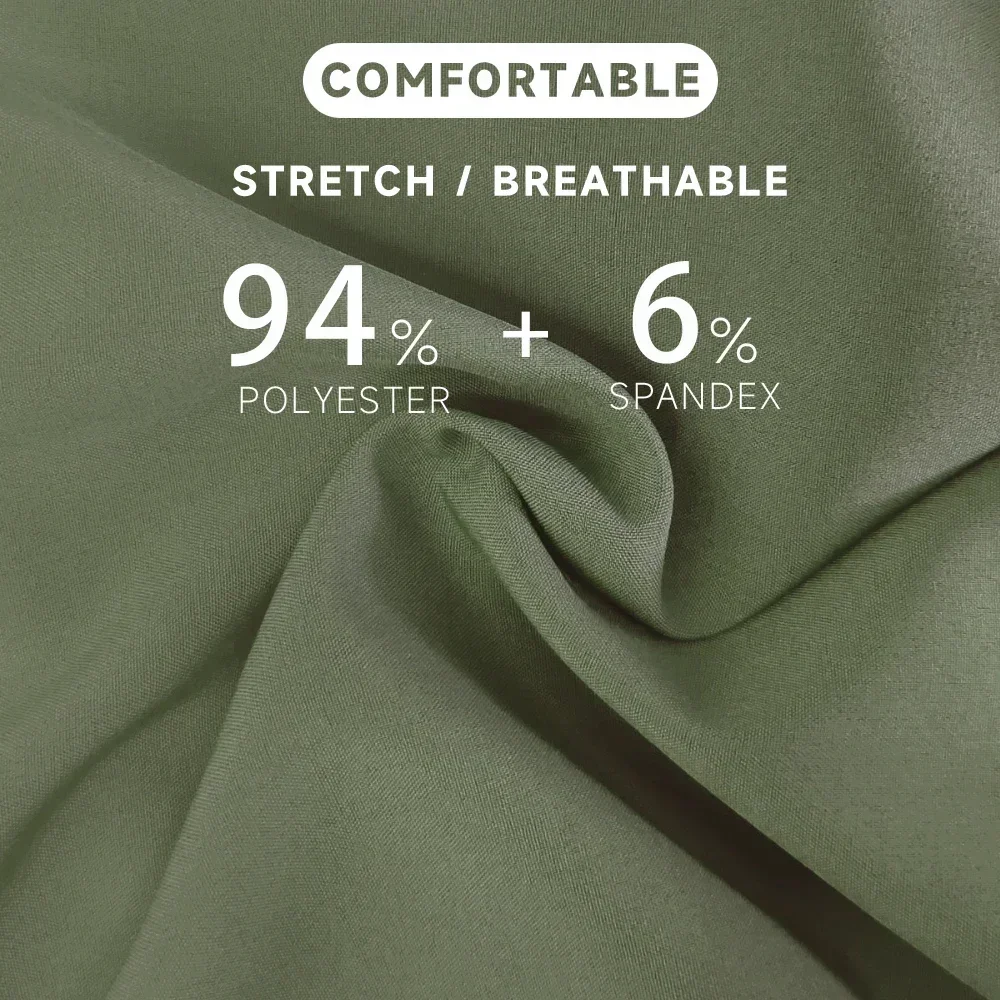 Damski zestaw medyczny elastyczny, uniform pielęgniarski, zestaw odzieży medycznej, odzież robocza dla pielęgniarek i lekarzy, pyłoszczelna odzież robocza, bluzka medyczna + spodnie typu jogger