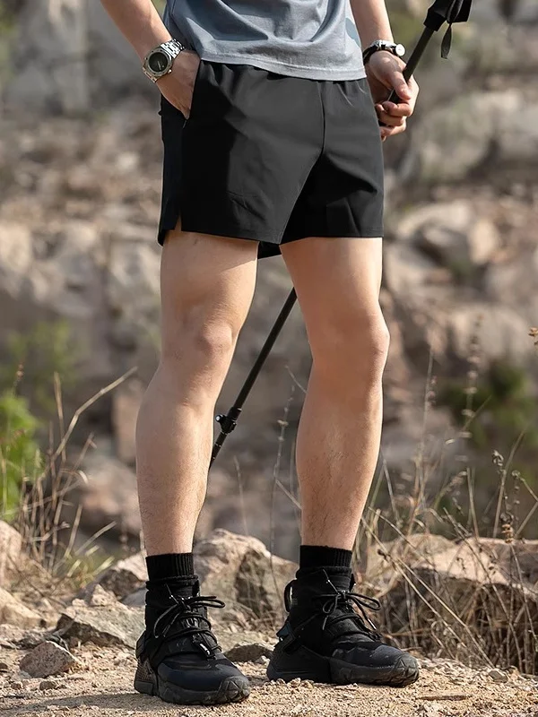 

American Style Quick Dry Breathable Fitness Basketball Shorts Men's Summer New Outdoor Three-Quarter Length Sporty Shorts