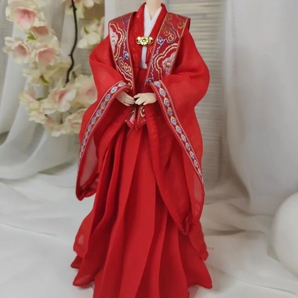 1/6 ชุดตุ๊กตา BJD, 30 ซม. เค่อร์ ซินยี่ ชุดกระโปรงเล่นบทบาทสมมติหน้าอกใหญ่