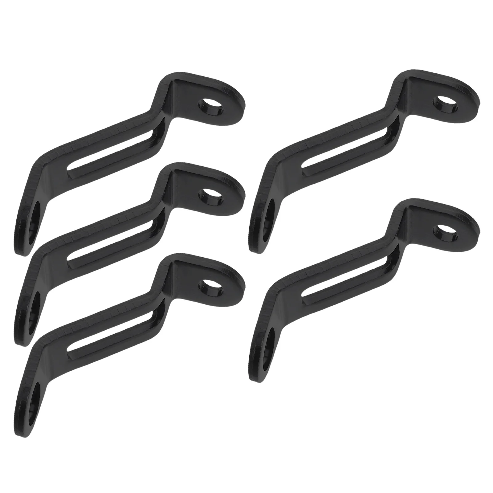 

5Pcs Motorcycle Brake Fluid Reservoir Brackets Iron Universal Durable Mount for Front Brake System Motorcycle Modification Parts