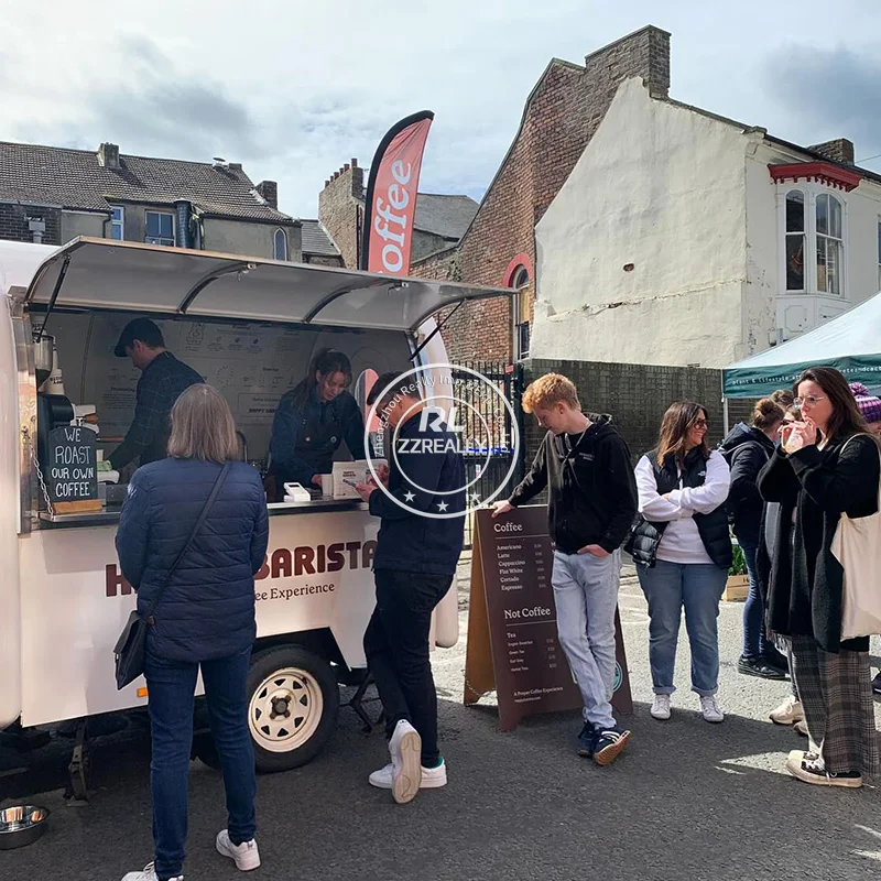 

Outdoor Catering Kiosk Food Truck Mexican Ice Cream Cart for Sale Mobile Concession Snack Food Trailer Fully Equipped