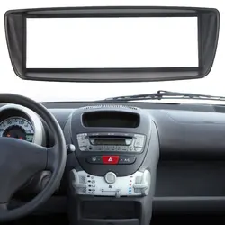 1 Din Car Stereo Radio Fascia Panel Plate Trim Kit Frame for Citroen C1 for Toyota Aygo Ab for Peugeot 107