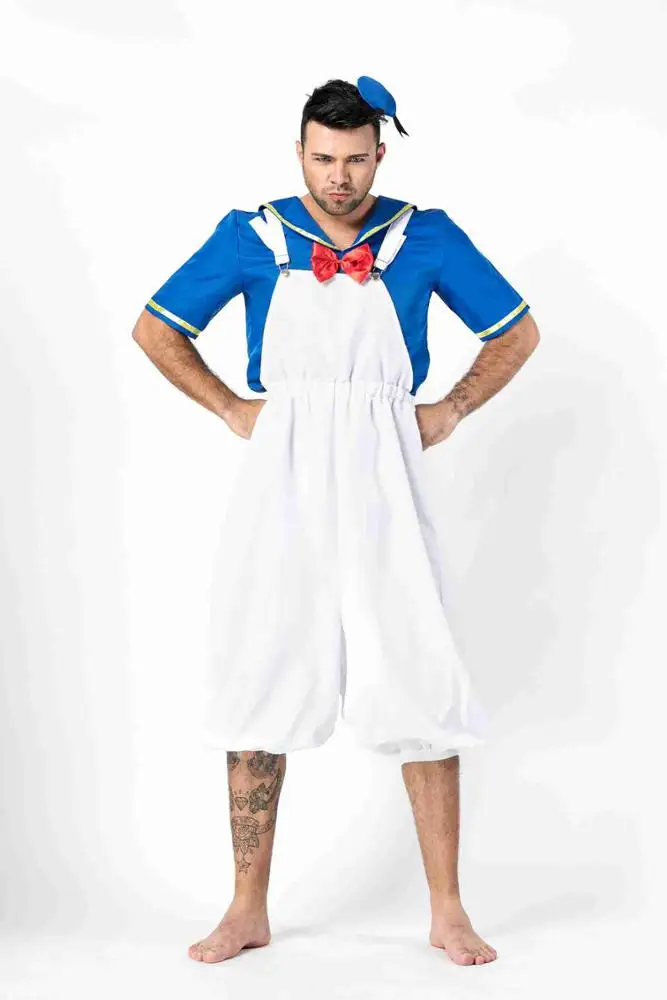 

Halloween Cosplay Navy Cartoon Men's Costume