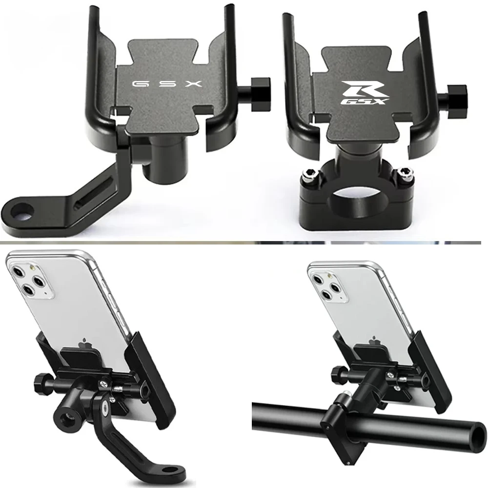 

Для Suzuki-GSXR750 GSX250R GSX-8S GSX-8R GSX650F GSX1250F GSXR GSXF руль мотоцикла держатель мобильного телефона GPS подставка кронштейн