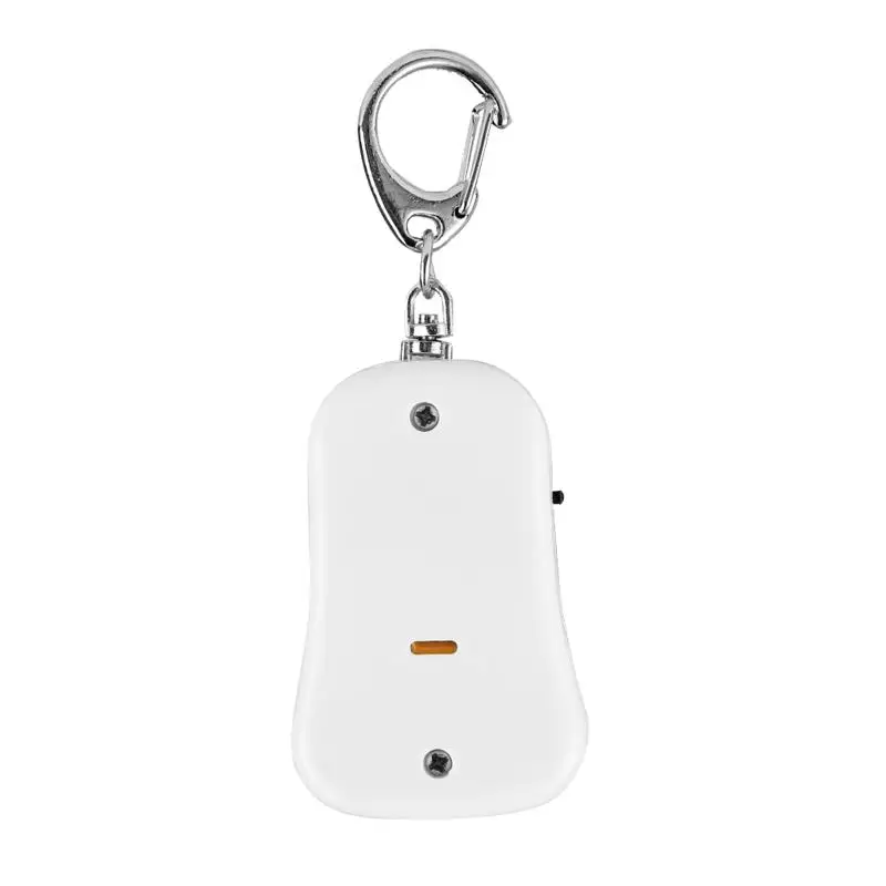 Car Shape LED Anti Lost Key Finder Find Locator Keychain Whistle Beep Sound Control