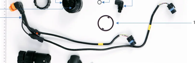 

Кабель для передачи сигнала опрыскивания для сельскохозяйственных дронов DJI Agras T50 T25, аксессуары для распылительных систем