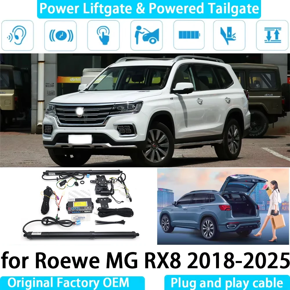 for Roewe MG RX8 2018-2025 Automatic Electric Power Liftgate Powered Tailgate Strut Tail Gate Lift System