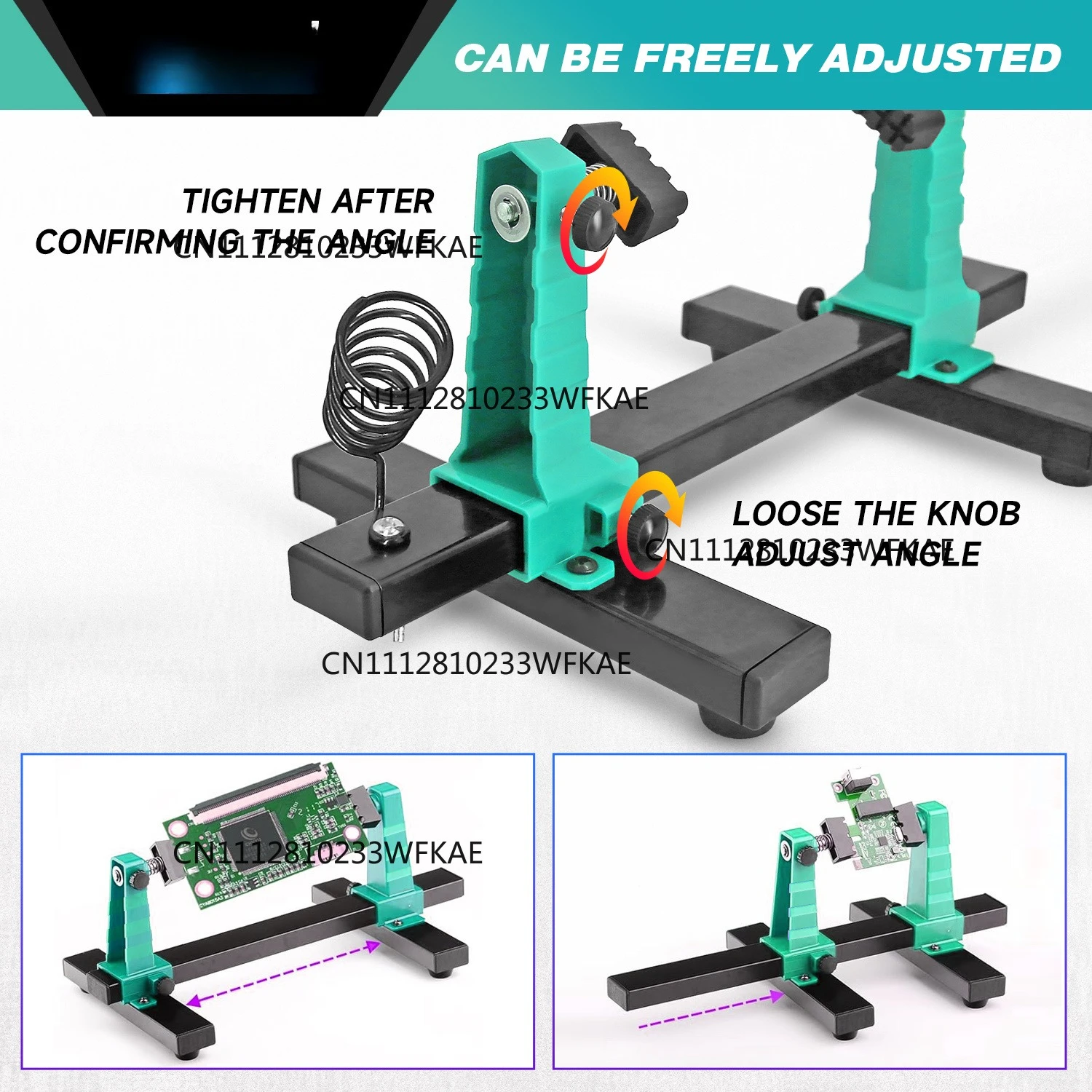 Metal 360 ° Döner Ayarlanabi - Pcb Holder Clamp incelemesi ve fiyatı